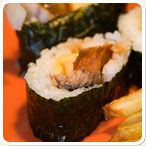 Bacon Cheese-Sushi