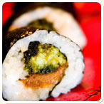 "Beef" and Broccoli Maki