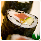 Naked Spicy Tuna Roll