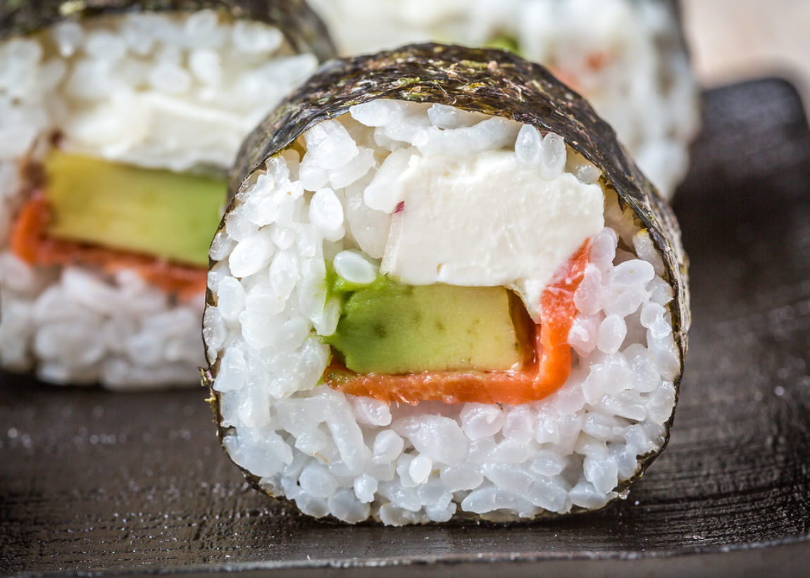 salmon summer sushi