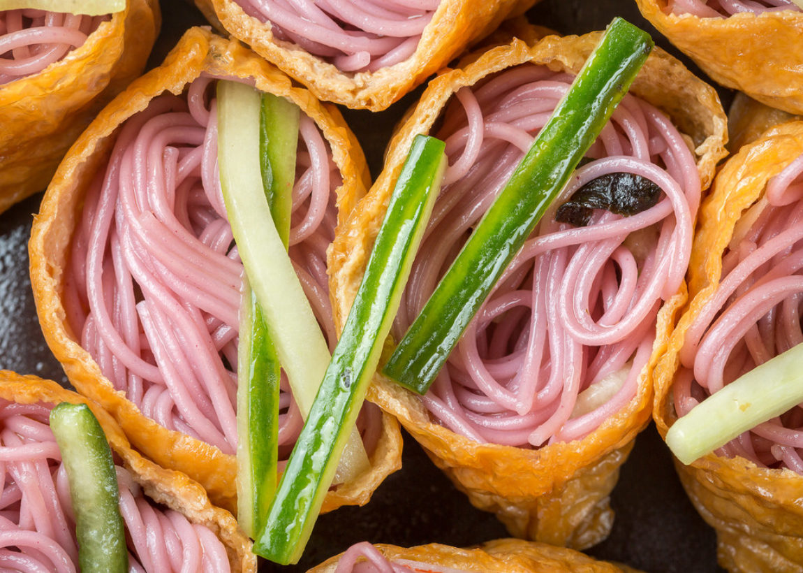 stuffed somen salad