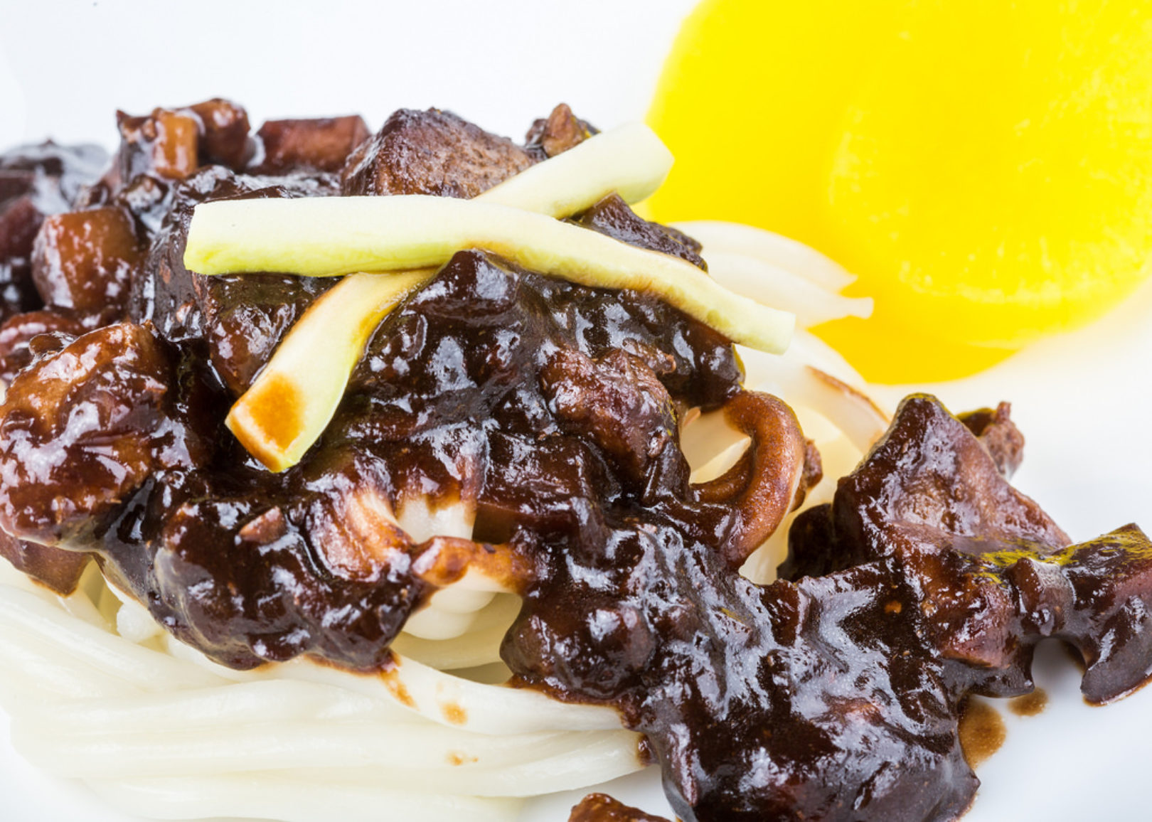 Jajangmyeon (Korean black bean noodles) Sushi Day